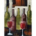 Carolines Treasures Red Wine by Petrina Sutton Flag Garden Size PET0216GF